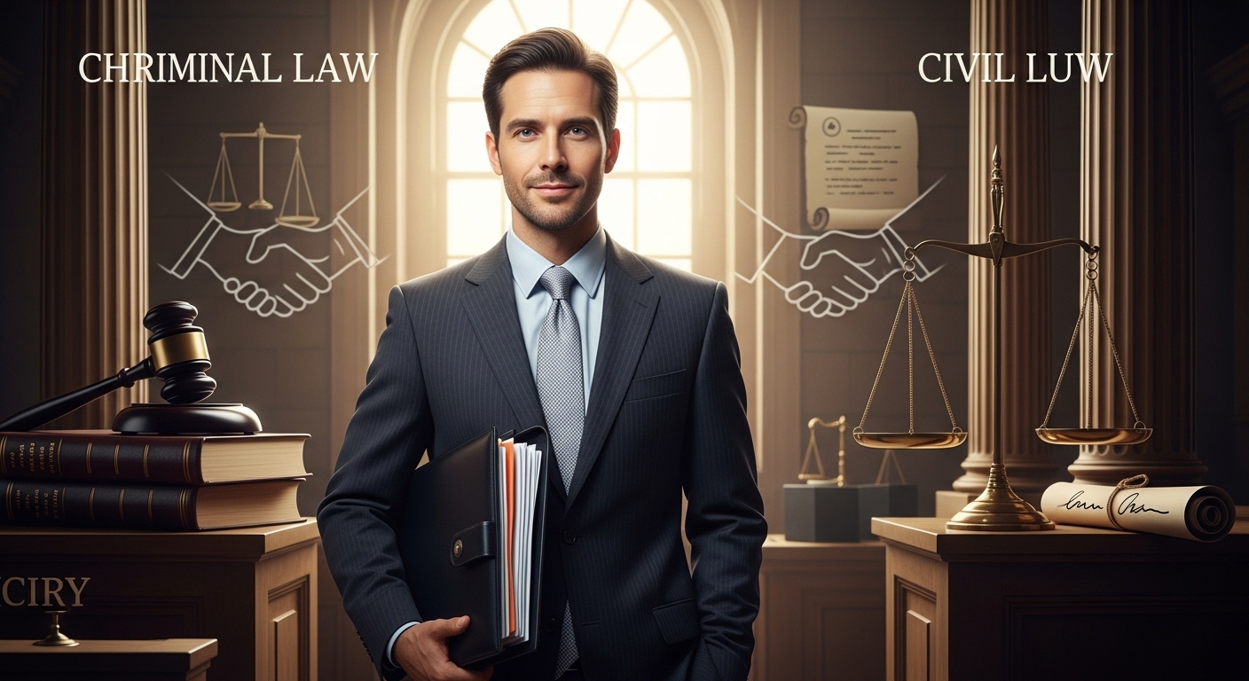 Attorney Delivering Comprehensive Legal Services in Criminal, Civil, and Contract Law