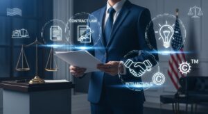 Professional Lawyer Offering Legal Services for Contract Law and Intellectual Property